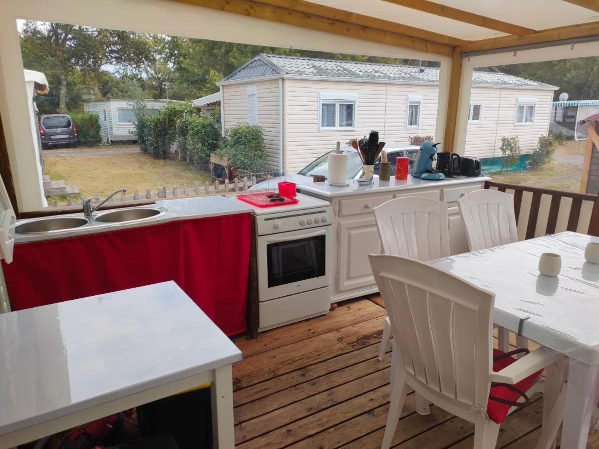 Mobil Home Climatise Au Domaine Lalande A Mimizan-Plage Exteriér fotografie